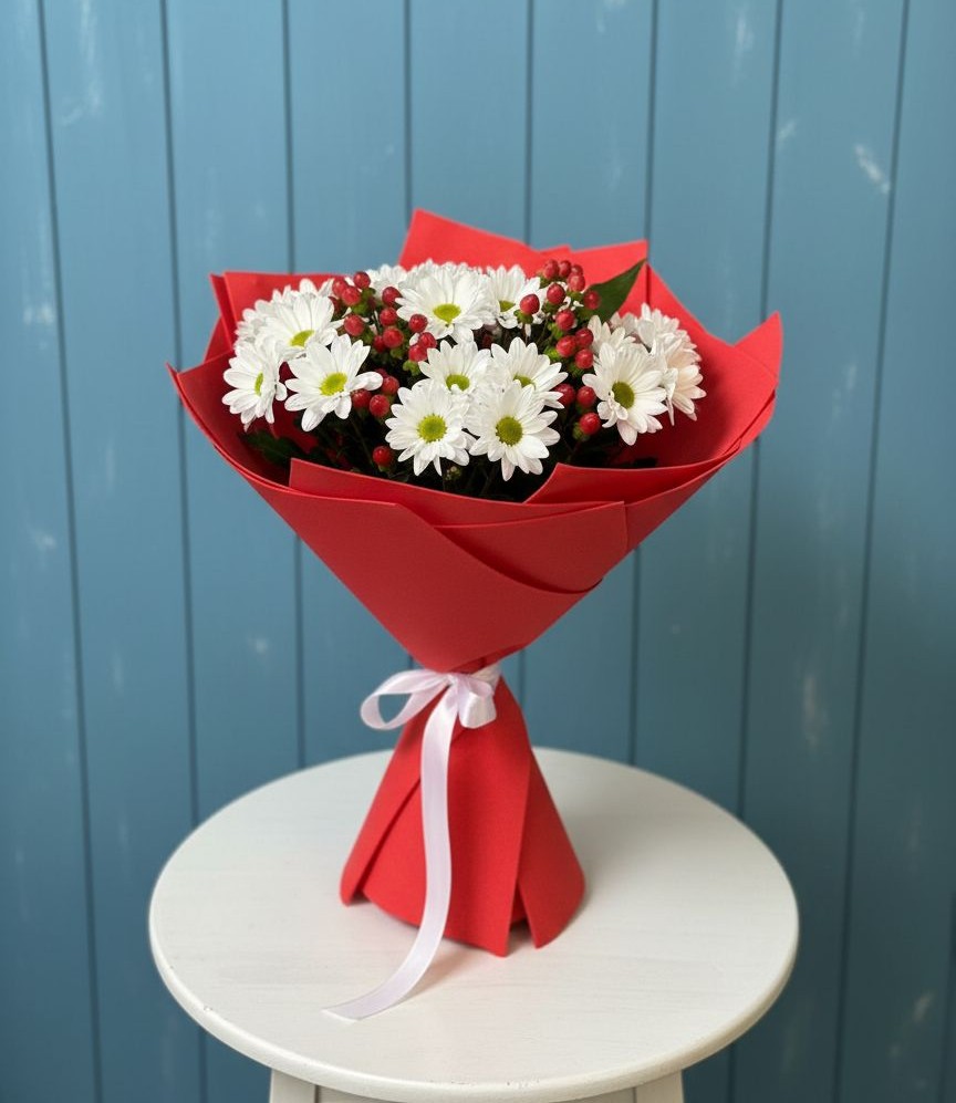 Букет цветов из: Хризантемы в Боре