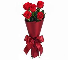 Букет 5 Красных роз Эдлесс Лав в Боре