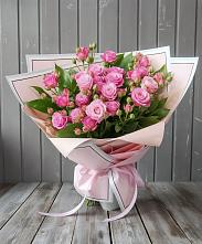 Букет Розовый кустик #REPLACE_PRED# Боре