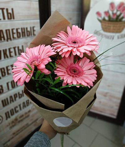 Букет цветов из: Герберы в Боре