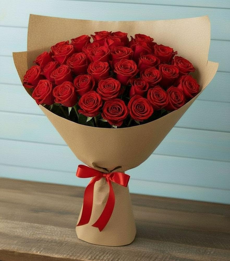 Букет Красные розы Милано в Боре