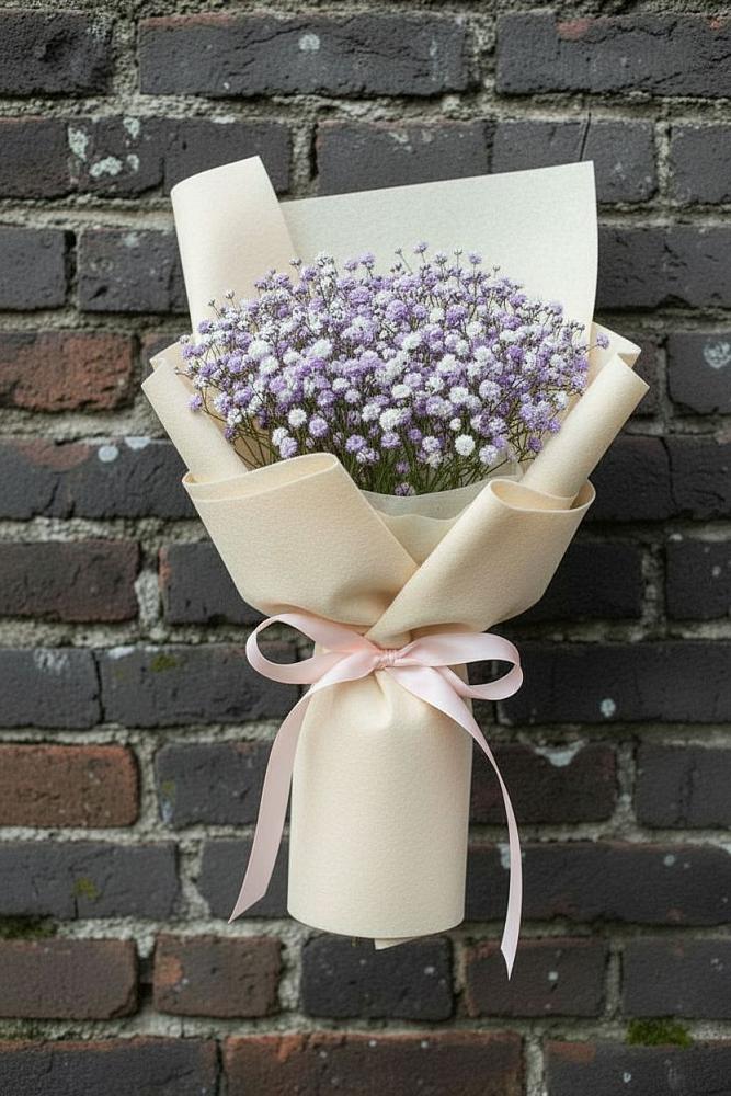 Букет цветов из: Гипсофила в Боре