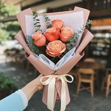 Букет цветов из:  Розы в Боре