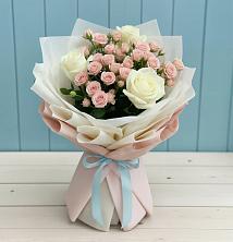 Букет цветов из:  Розы в Боре