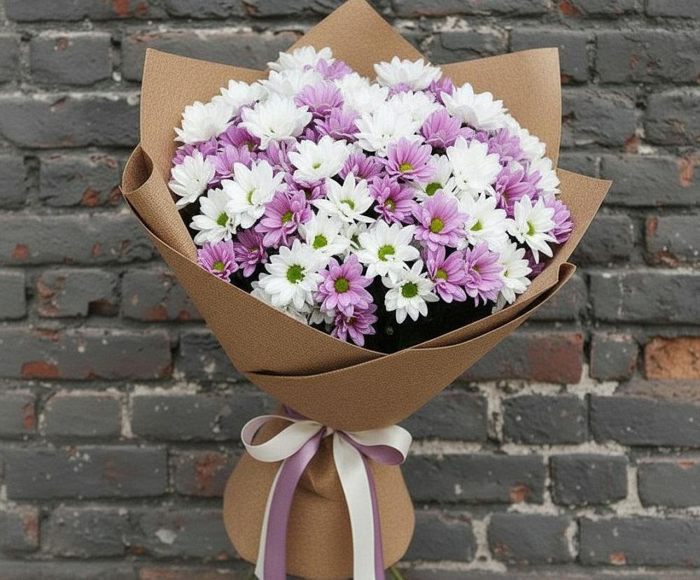 Букет цветов из: Хризантемы в Боре