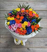 Букет цветов из:  Розы и Хризантемы в Боре