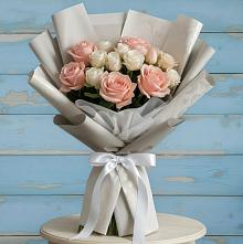 Букет цветов из:  Розы #REPLACE_PRED# Боре