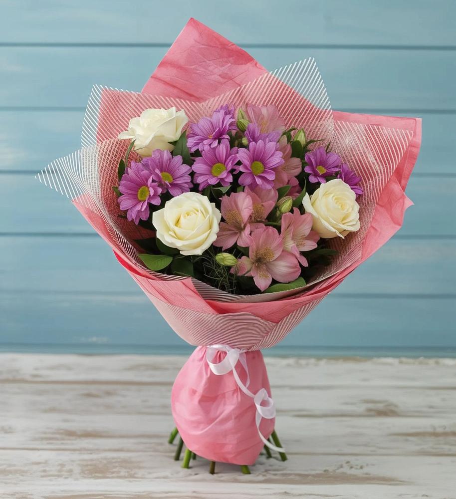 Букет цветов из: Герберы в Боре