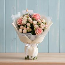 Букет цветов из:  Розы #REPLACE_PRED# Боре
