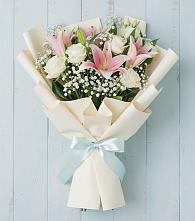 Букет цветов из:  Лилии в Боре