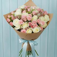 Букет цветов из:  Розы в Боре